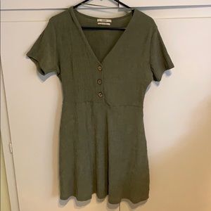 Pull & bear Green mini dress